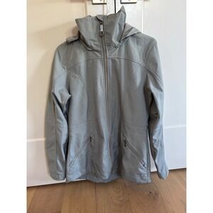 Kuhl Jacket Women's Size S Projekt Klash Trench Gray Soft Shell Water Resistant
